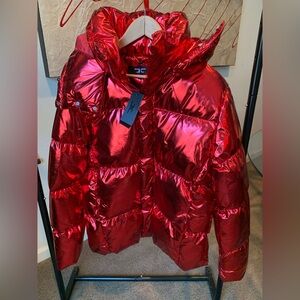 Jordan Craig Red Puffer Jacket for Kids